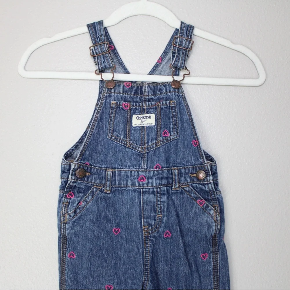 Oshkosh B’Gosh Denim Overalls - Picture 2 of 11